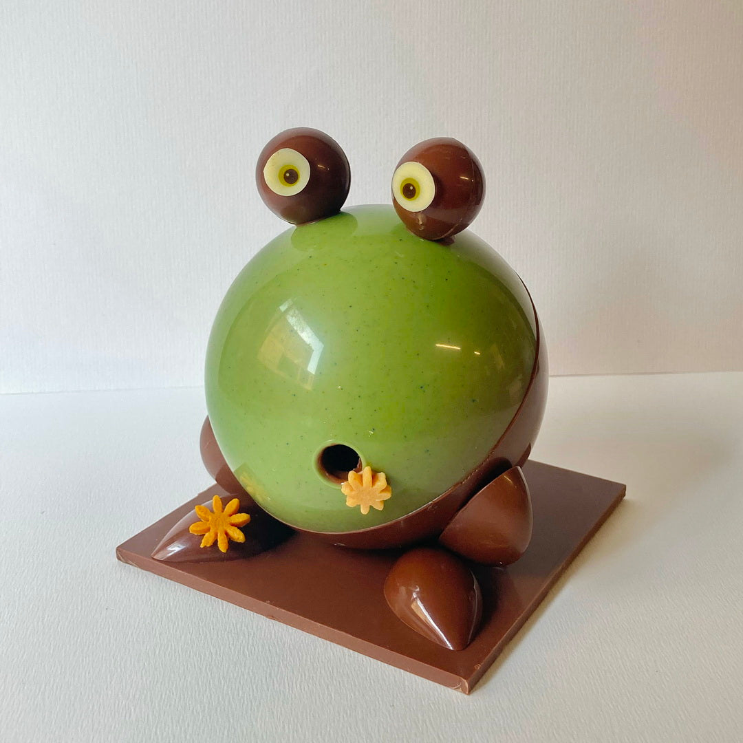 grenouille en chocolat