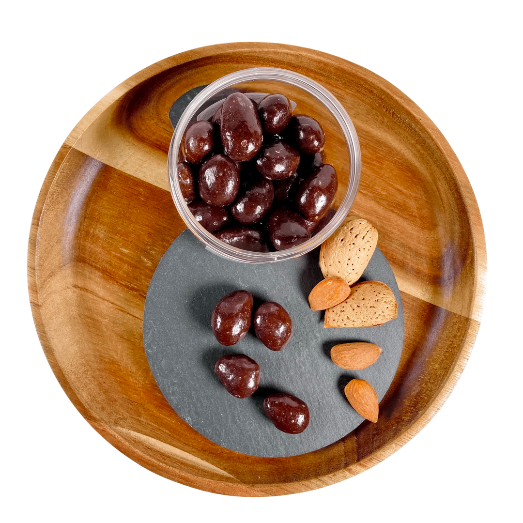 amandes enrobées chocolat noir