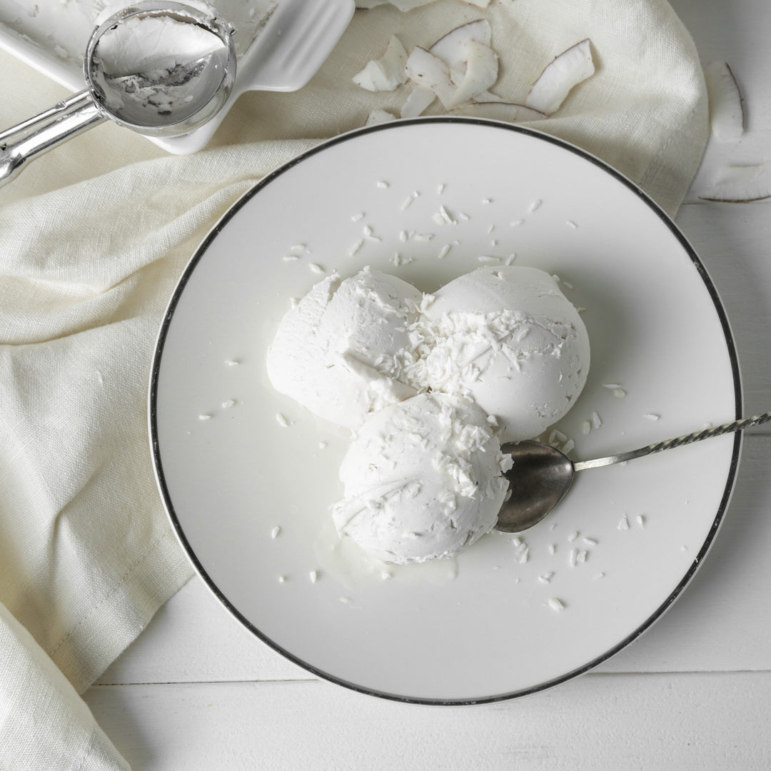 Crème glacée à la noix de coco