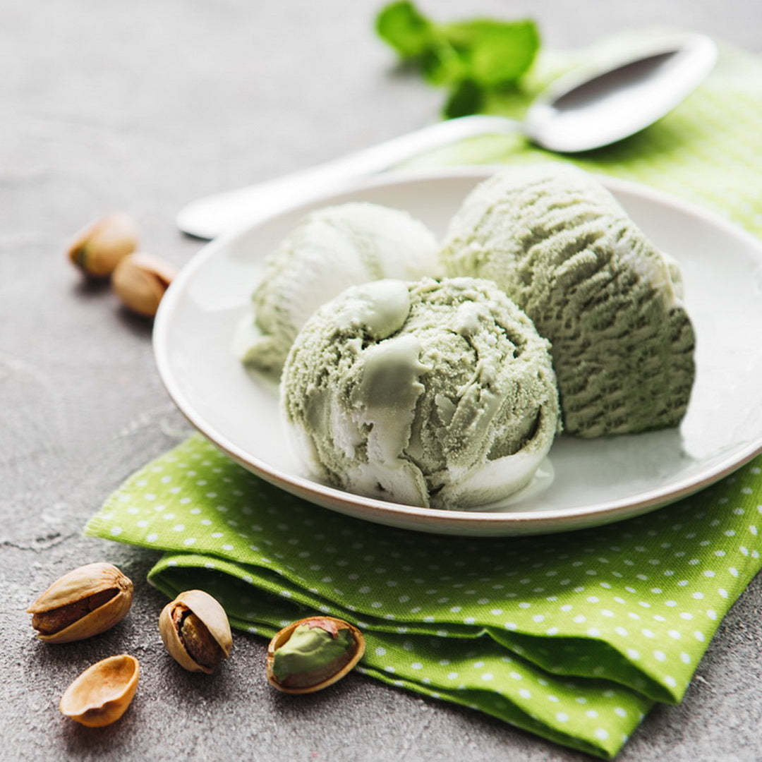 Crème glacée à la pistache de Bronte