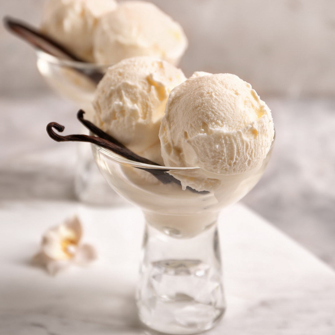 Crème glacée à la vanille Bourbon