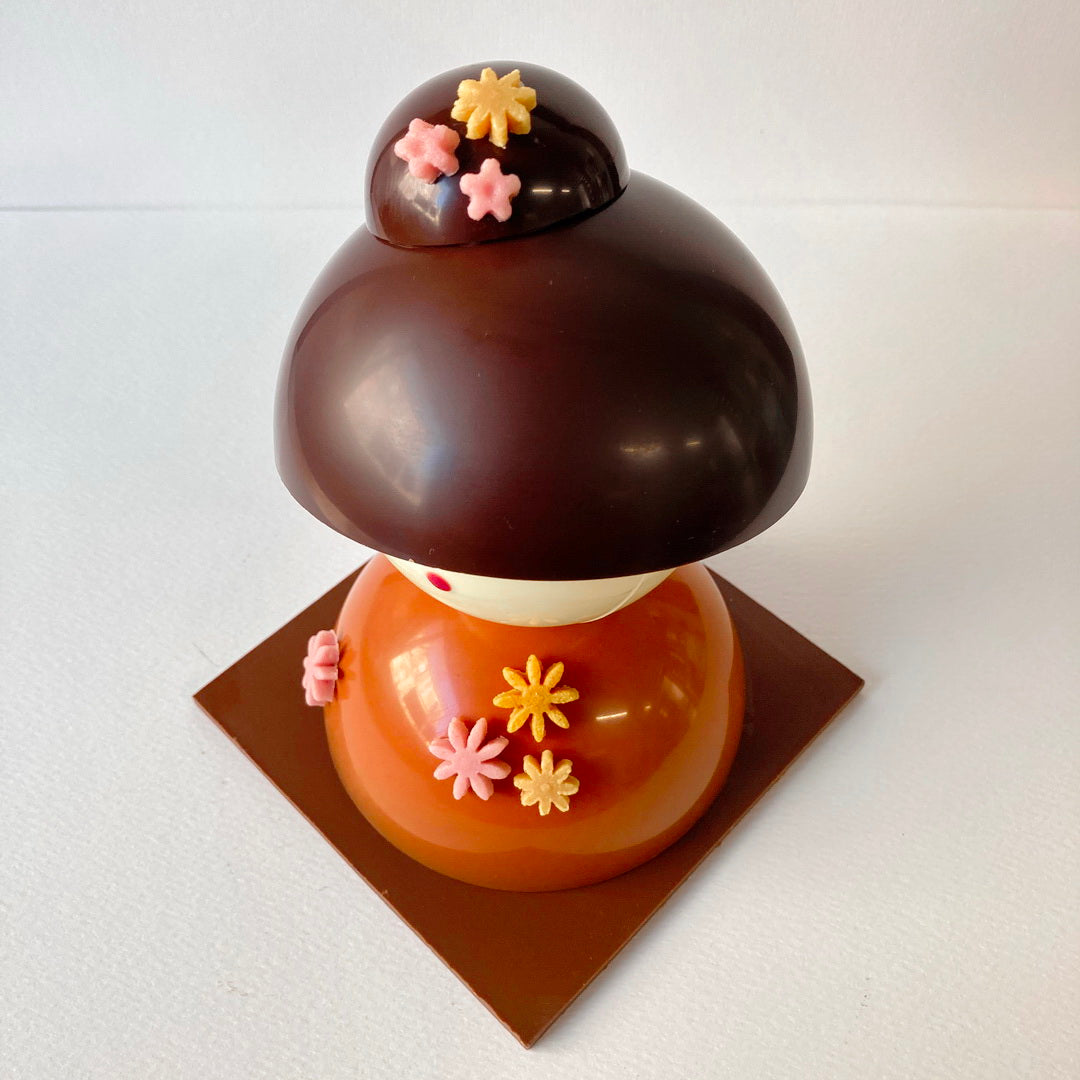 kokeshi en chocolat