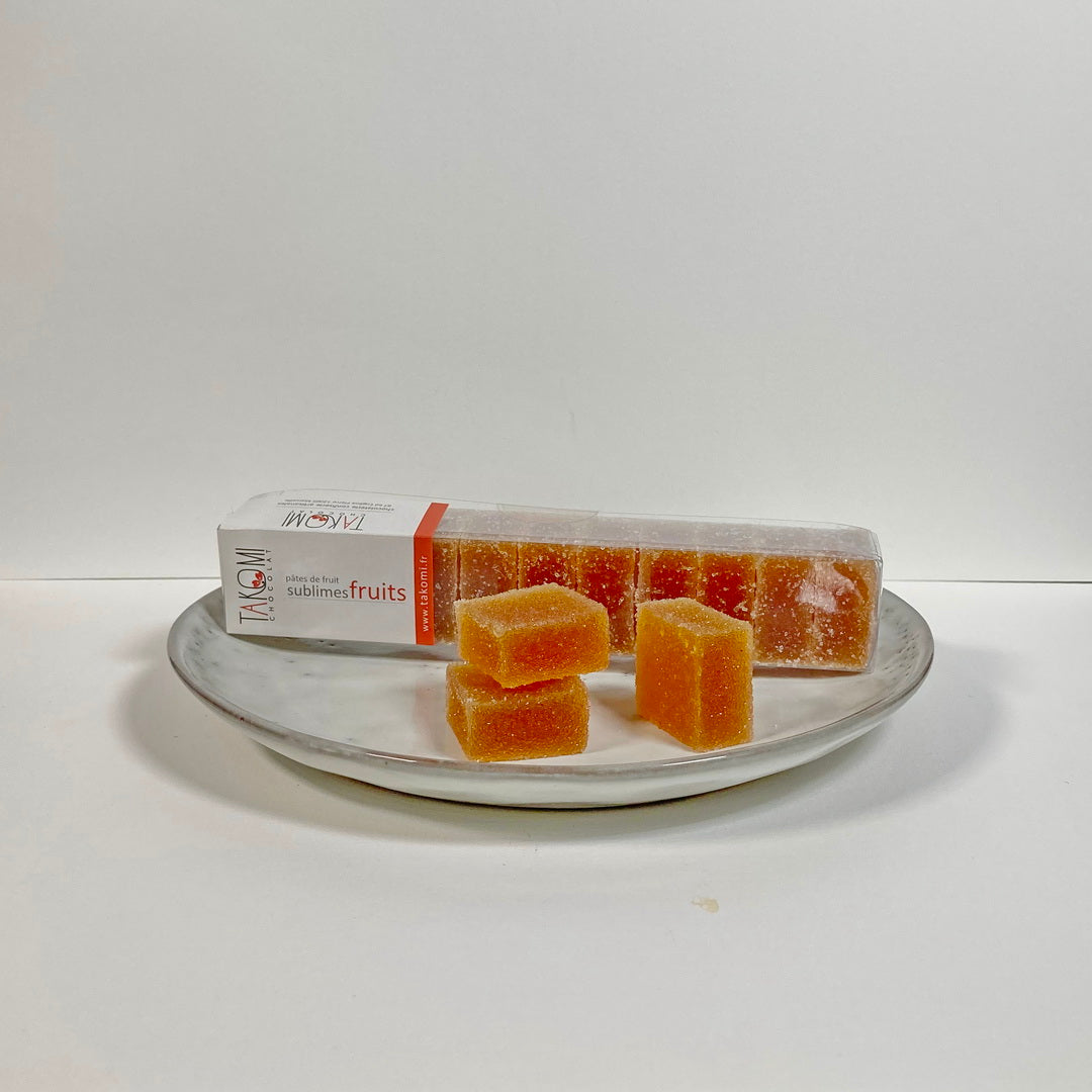 pâtes de fruits à la mandarine et cardamome