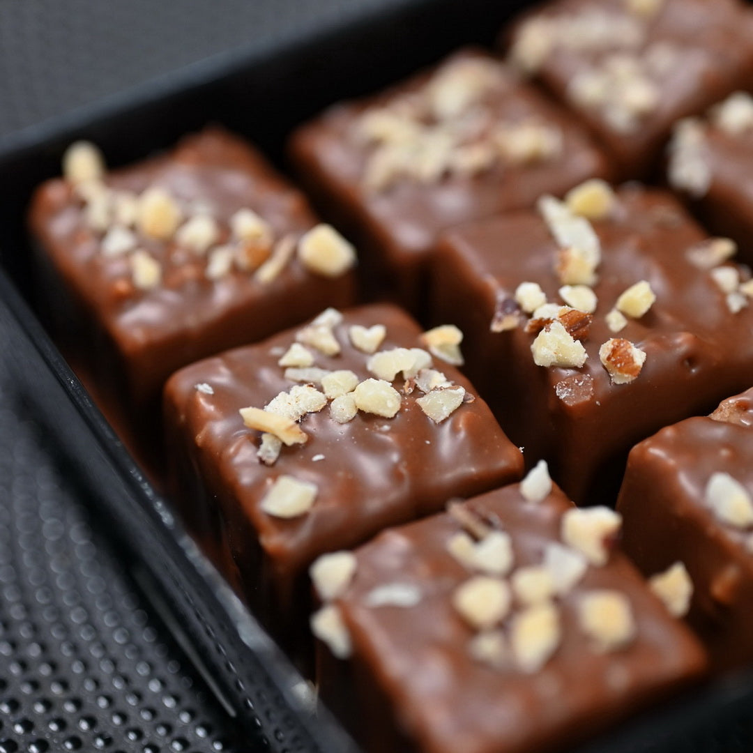 rochers praliné au chocolat