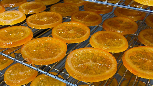 Tranches d'oranges confies artisanalement Takomi
