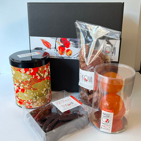 Coffret gourmand Inspiration Agrumes et Cacao