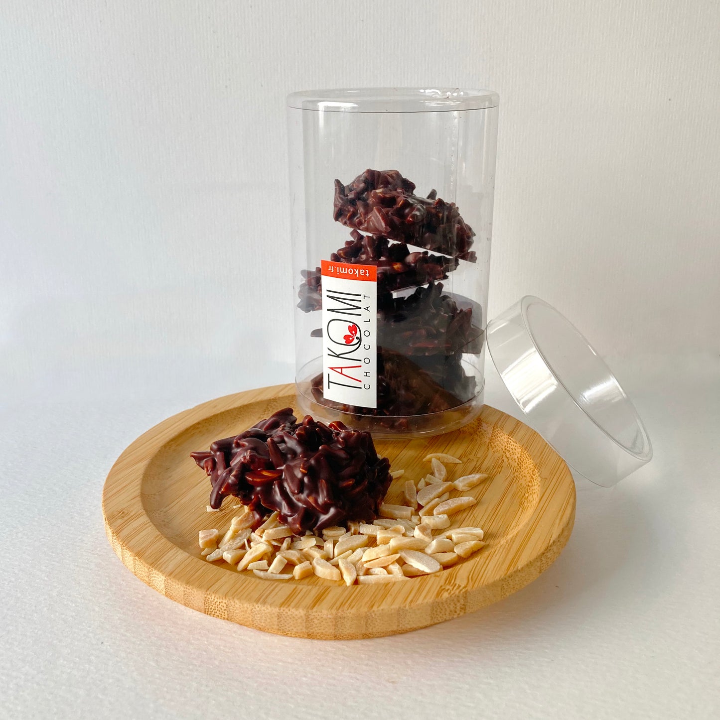 Hérissons aux amandes et chocolat noir