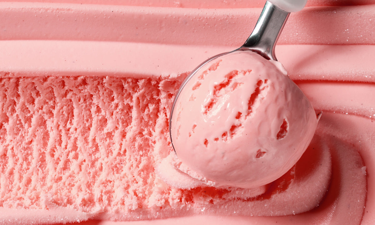 Bac de glace artisanale Takomi et sa cuillère